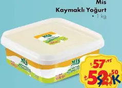MİS KAYMAKLI YOĞURT 1 KG